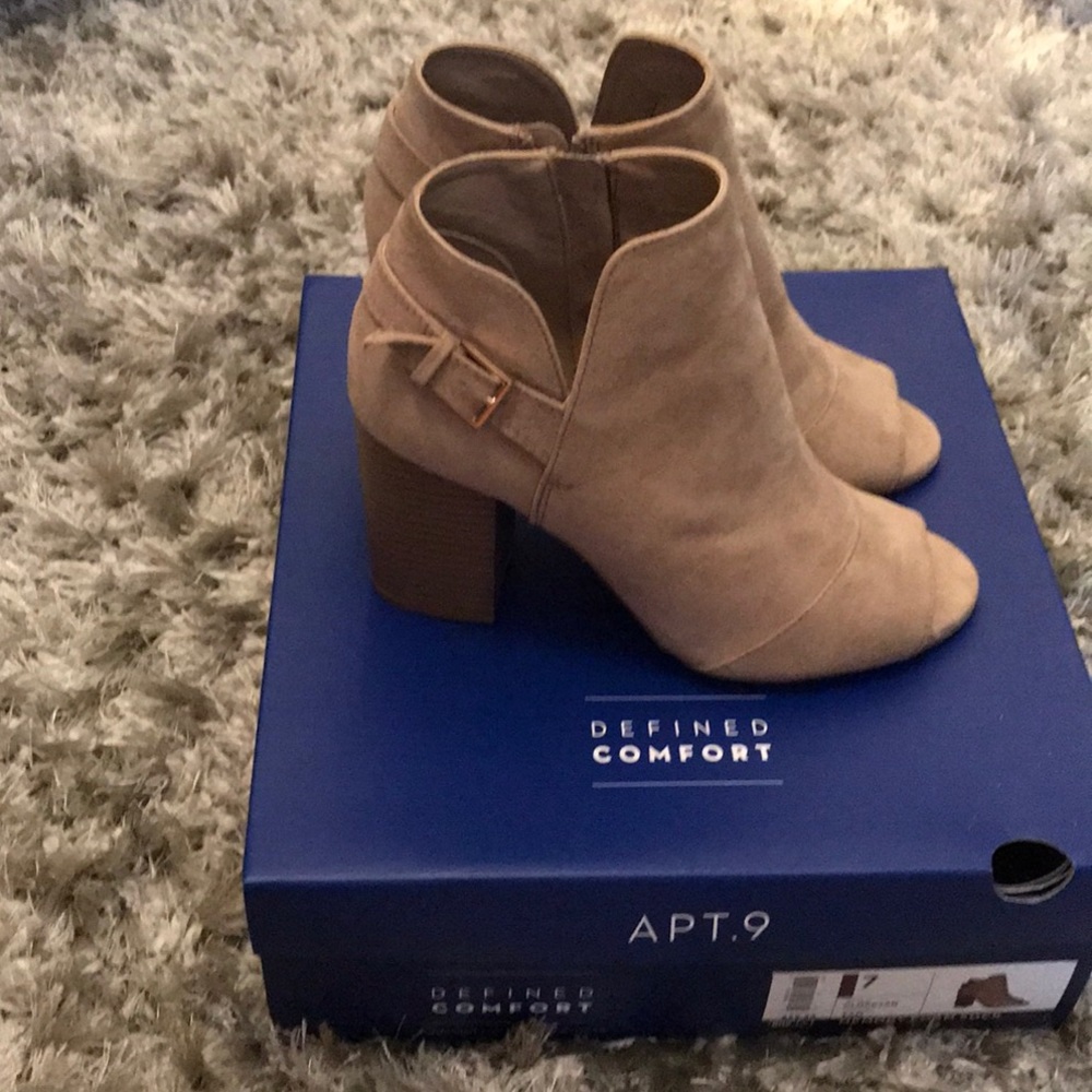 Cute Open Toe Booties